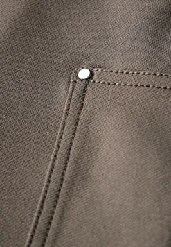 Jersey keperstof cargo broek