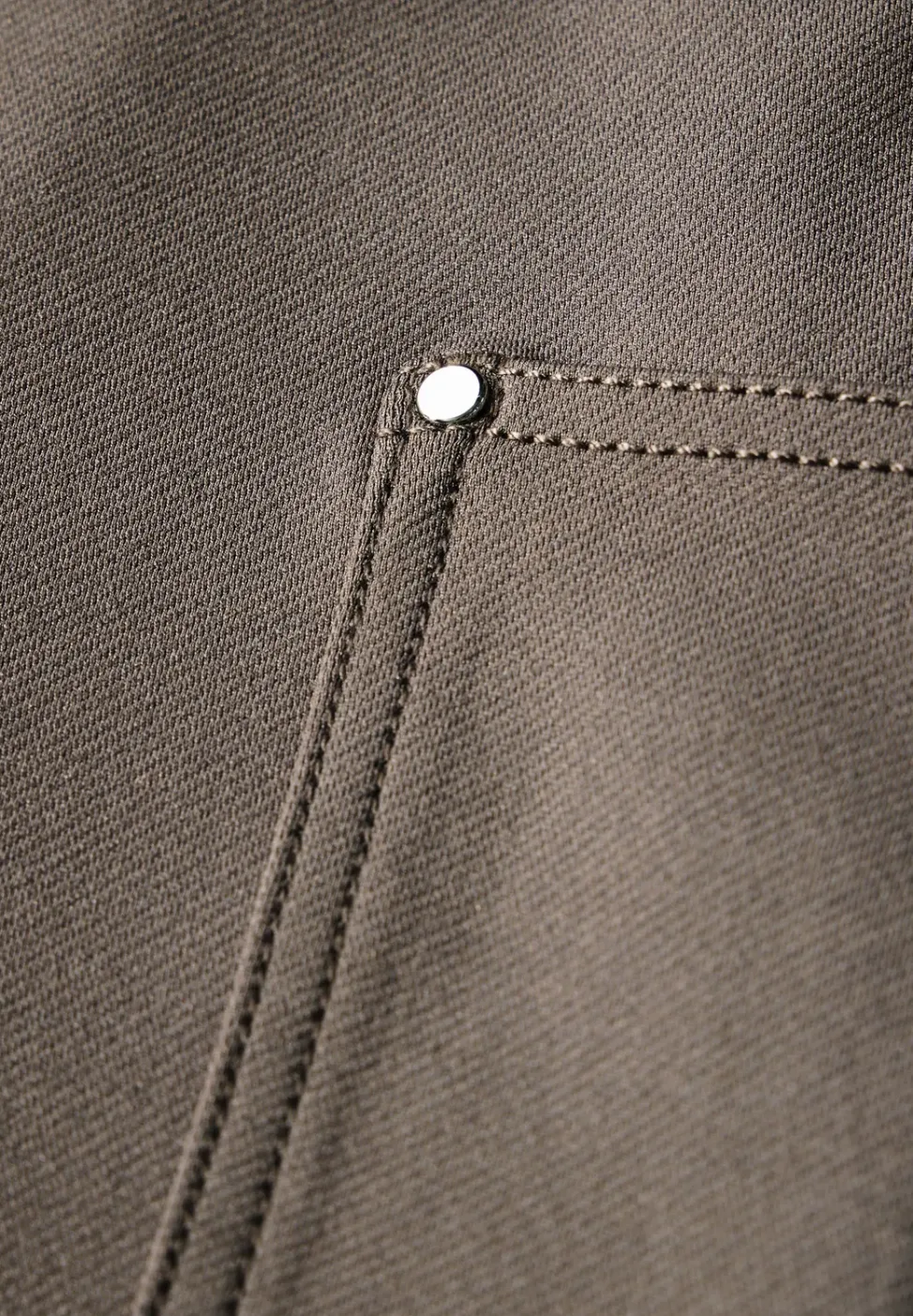 Jersey keperstof cargo broek