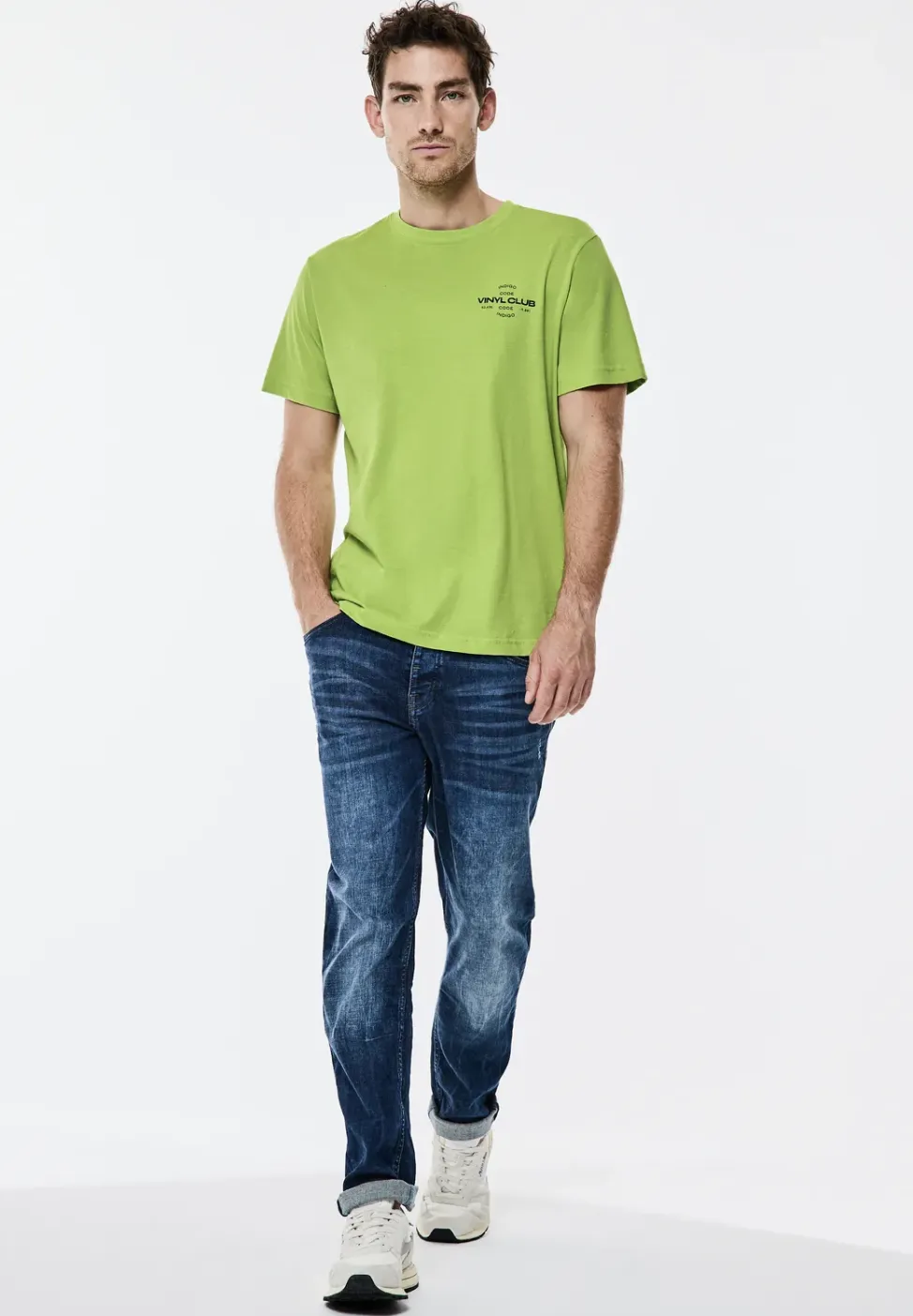 Jersey met borstprint