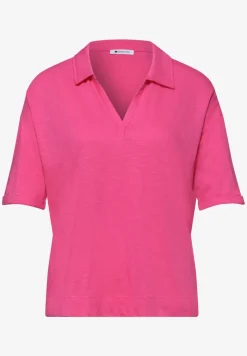 Jersey poloshirt met korte mouwen