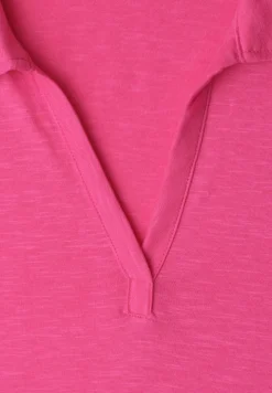 Jersey poloshirt met korte mouwen