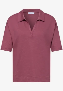 Jersey poloshirt met korte mouwen