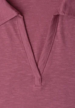 Jersey poloshirt met korte mouwen