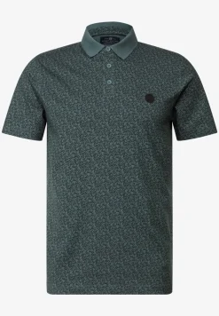 Jersey poloshirt met print