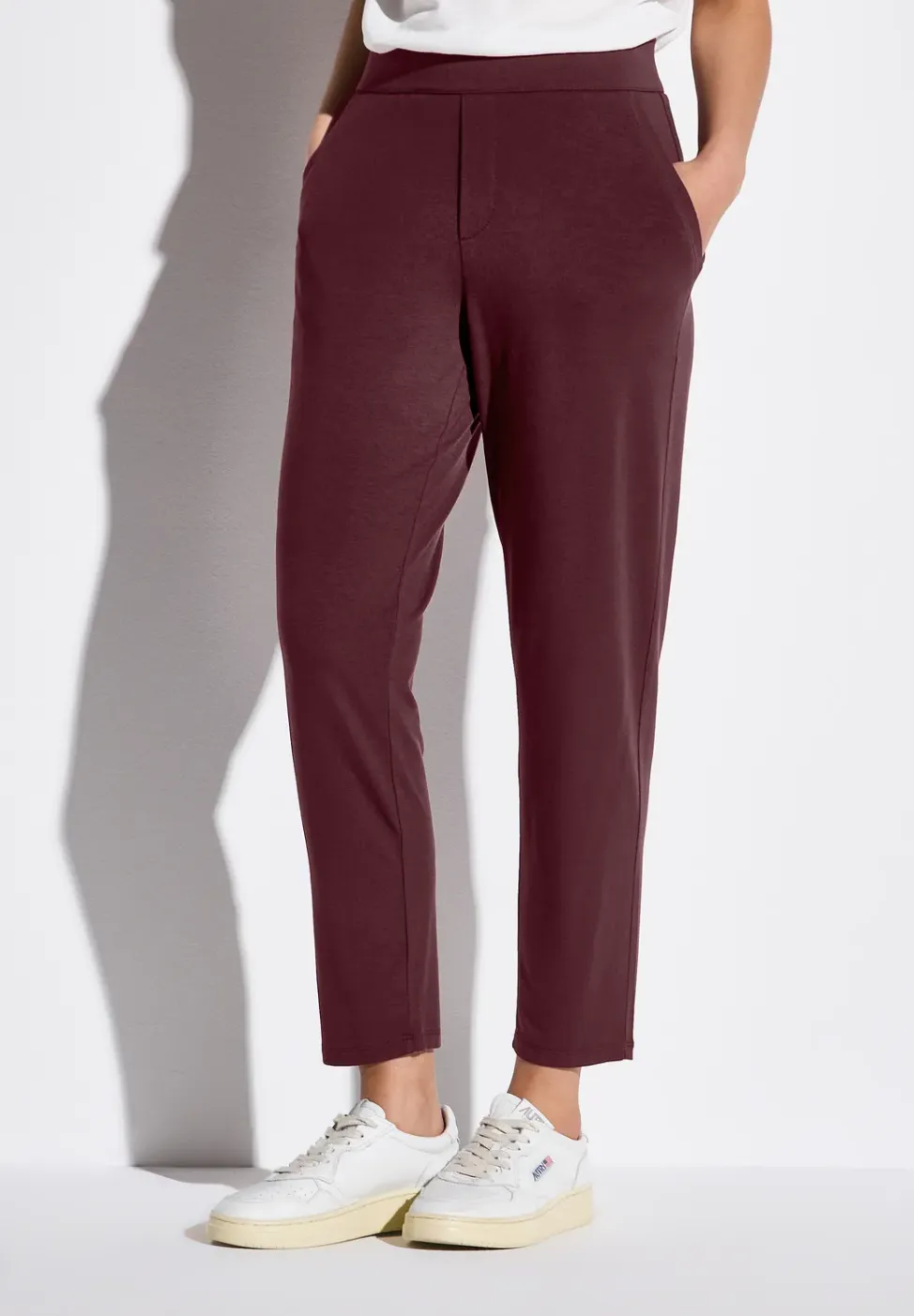 Jersey broek in Loose Fit
