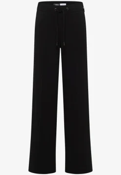 Jersey broek met rechte benen