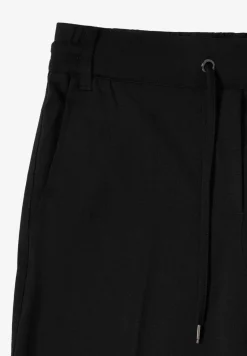 Jersey broek met rechte benen
