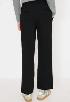 Jersey broek met rechte benen