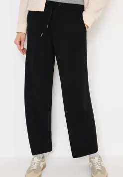 Jersey broek met rechte benen