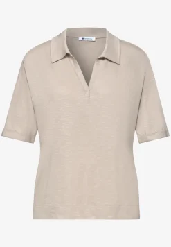 Jersey poloshirt met korte mouwen