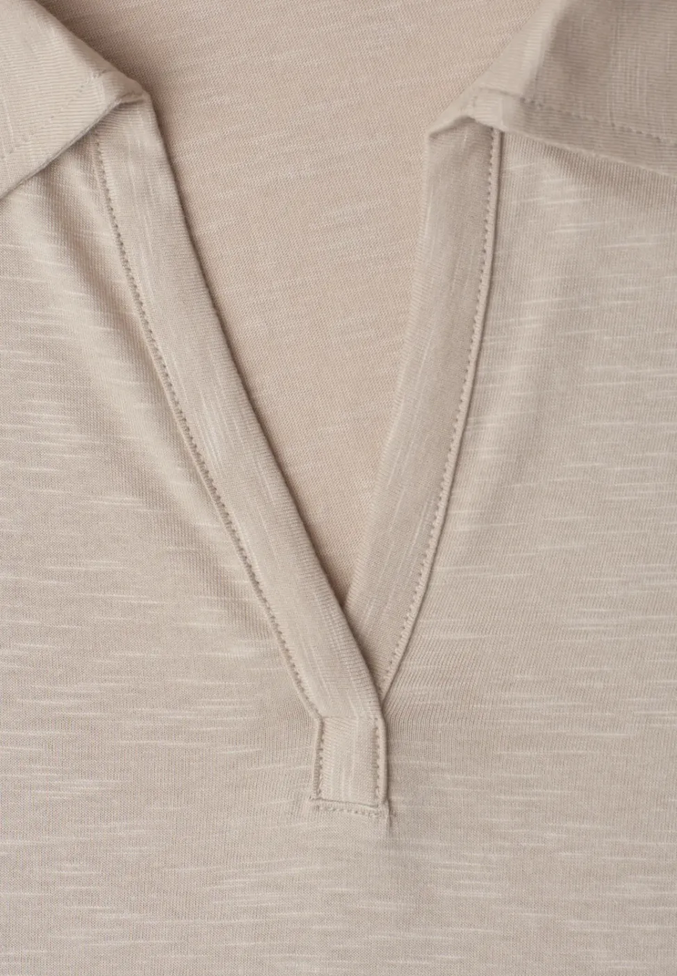 Jersey poloshirt met korte mouwen