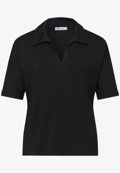 Jersey poloshirt met korte mouwen
