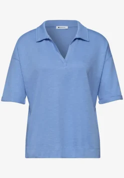Jersey poloshirt met korte mouwen