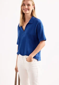 Jersey poloshirt met korte mouwen