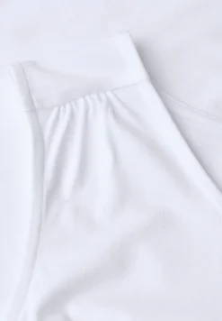 Jersey top met elastische zoom
