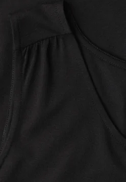 Jersey top met elastische zoom