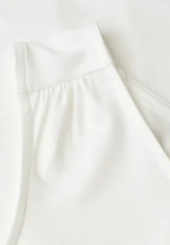 Jersey top met elastische zoom