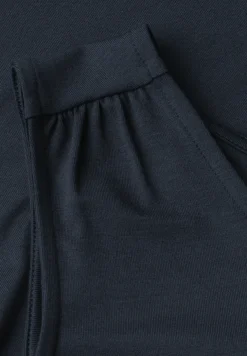 Jersey top met elastische zoom
