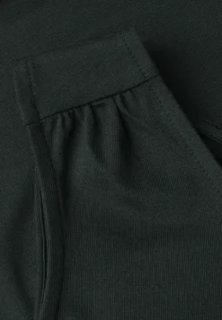 Jersey top met elastische zoom