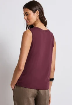 Jersey top met gehaakte details