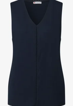 Jersey top met gehaakte details