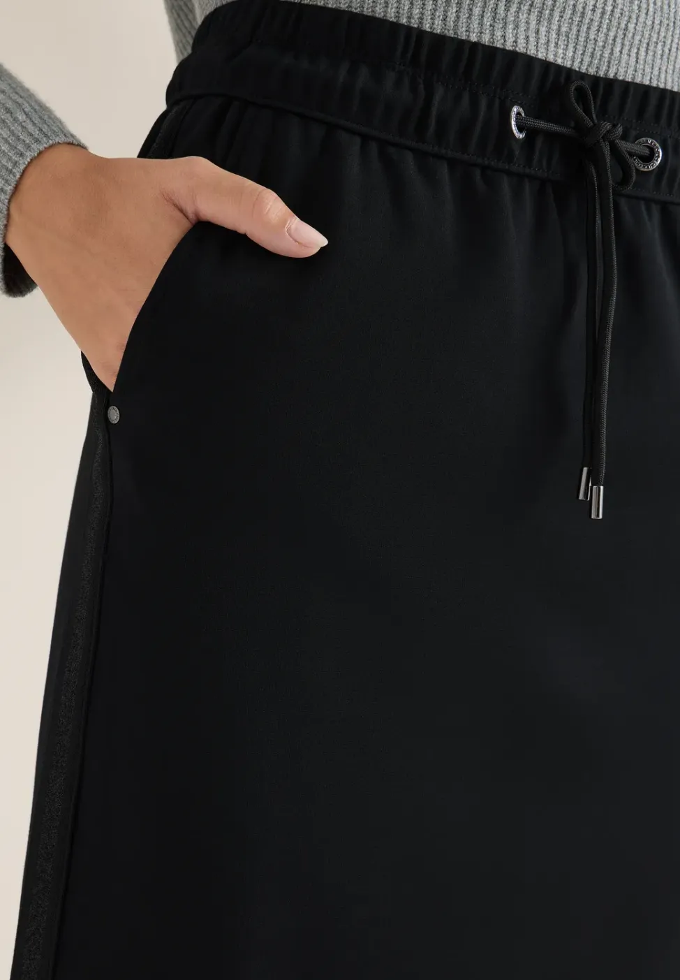 Joggingrok met glittertape