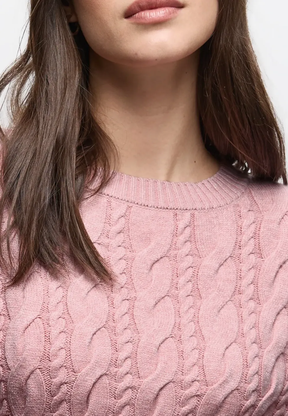 Jumper met kabelpatroon