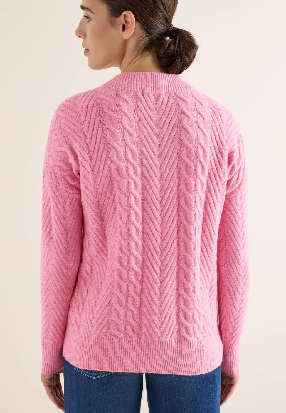 Jumper met kabelpatroon