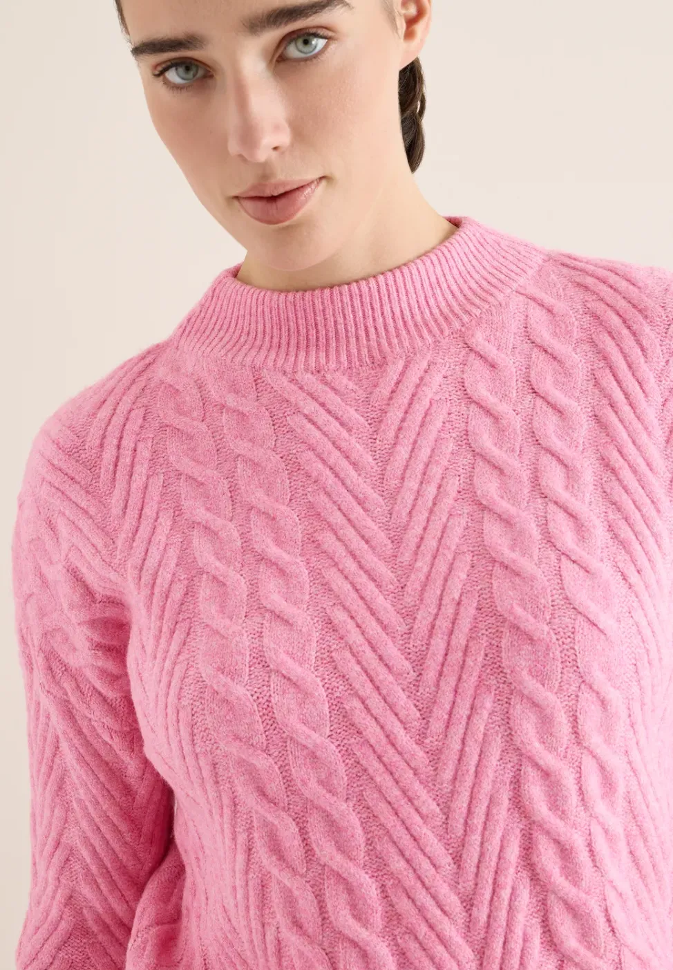 Jumper met kabelpatroon