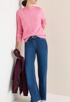 Jumper met kabelpatroon