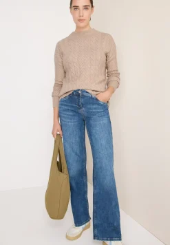 Jumper met kabelpatroon