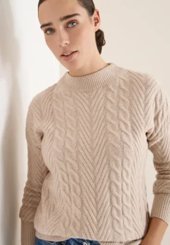 Jumper met kabelpatroon