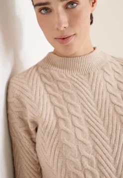 Jumper met kabelpatroon
