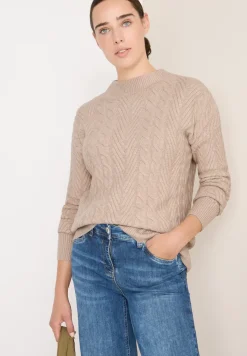 Jumper met kabelpatroon