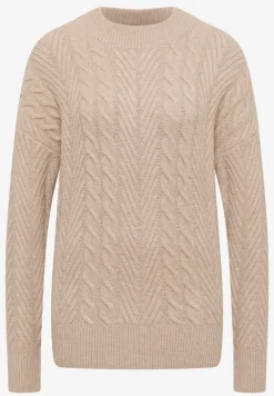 Jumper met kabelpatroon