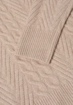 Jumper met kabelpatroon