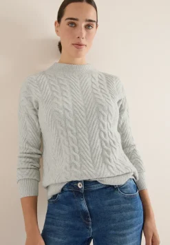 Jumper met kabelpatroon