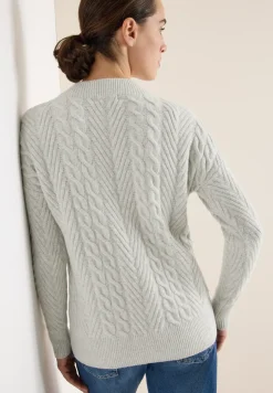 Jumper met kabelpatroon