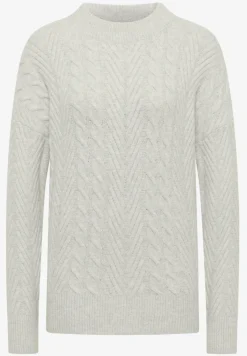 Jumper met kabelpatroon