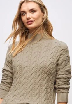 Jumper met kabelpatroon