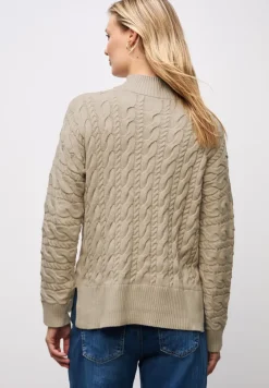 Jumper met kabelpatroon