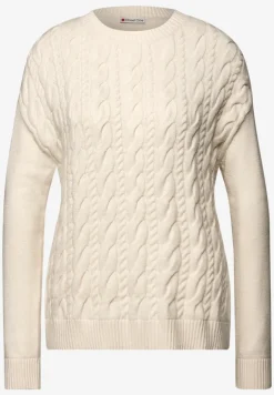 Jumper met kabelpatroon