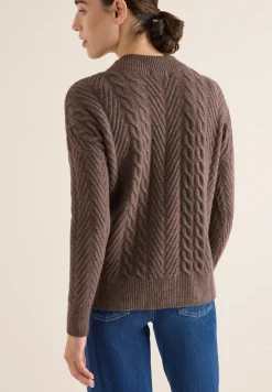 Jumper met kabelpatroon