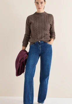 Jumper met kabelpatroon