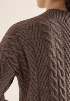 Jumper met kabelpatroon