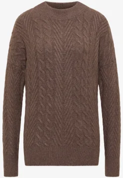 Jumper met kabelpatroon
