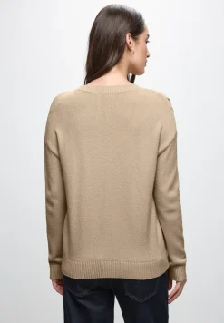 Jumper met kabelpatroon