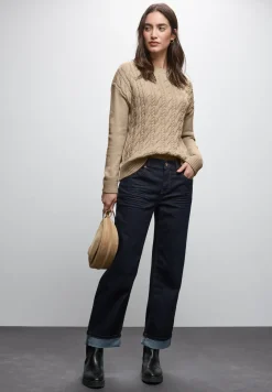 Jumper met kabelpatroon
