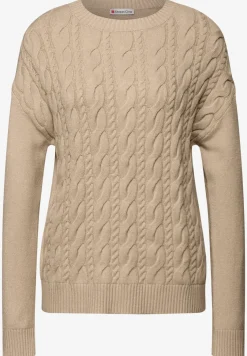 Jumper met kabelpatroon