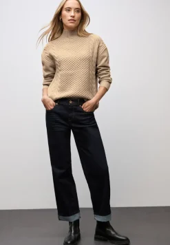 Jumper met kabelpatroon